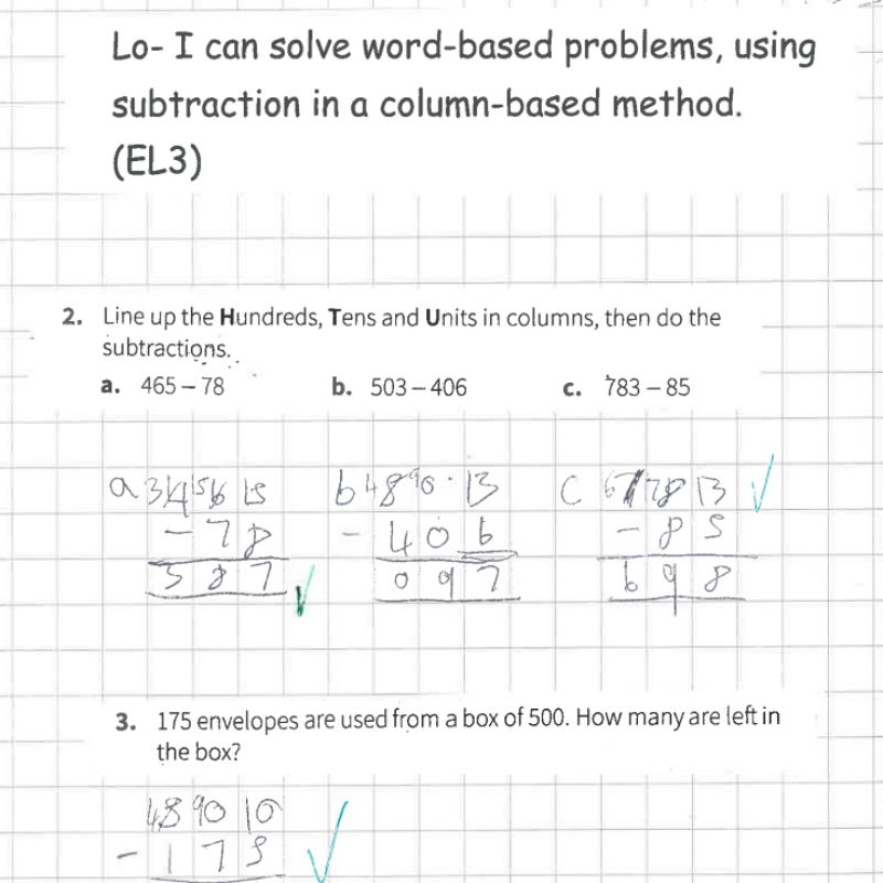 Fantastic Maths Work at Cross Keys Learning – Walmer! - Cross Keys Learning