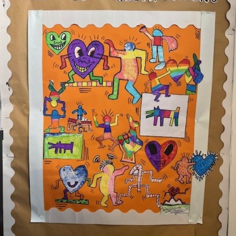 Windsor Class Inspired by Keith Haring! - Cross Keys Learning