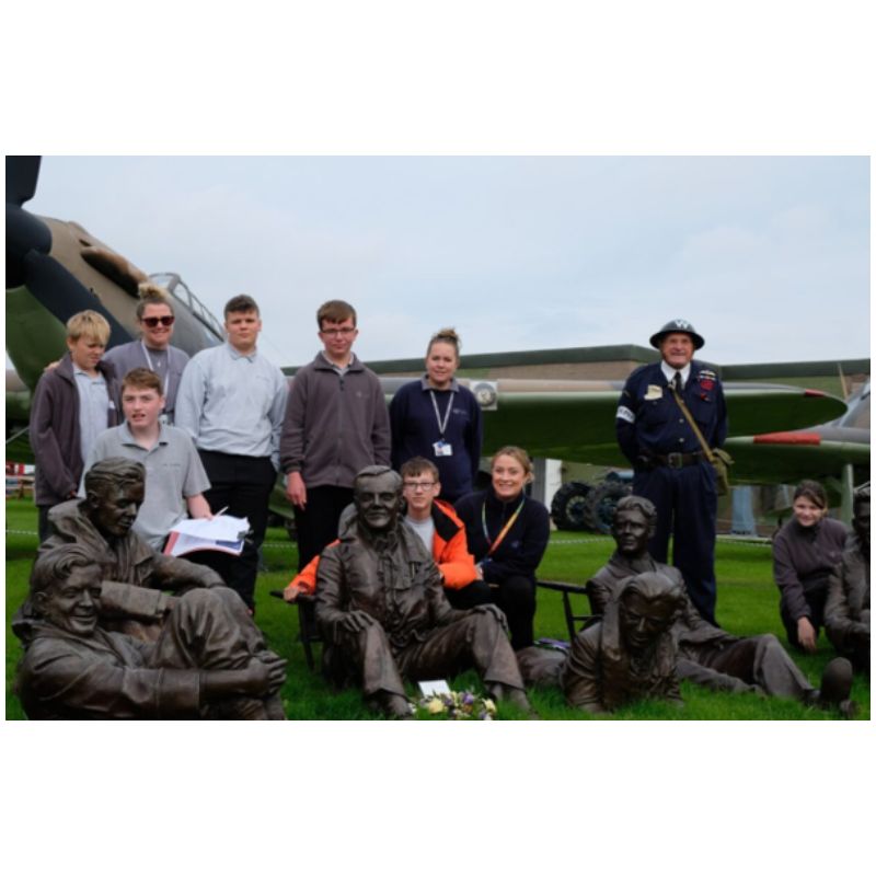 Womenswold's trip to The Battle of Britain Museum & Memorial - Cross Keys Learning