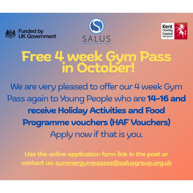 FREE 4-Week Gym Passes! - Cross Keys Learning